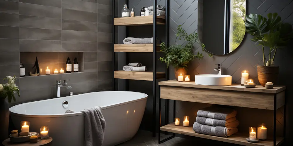 nichos de baños modernos
